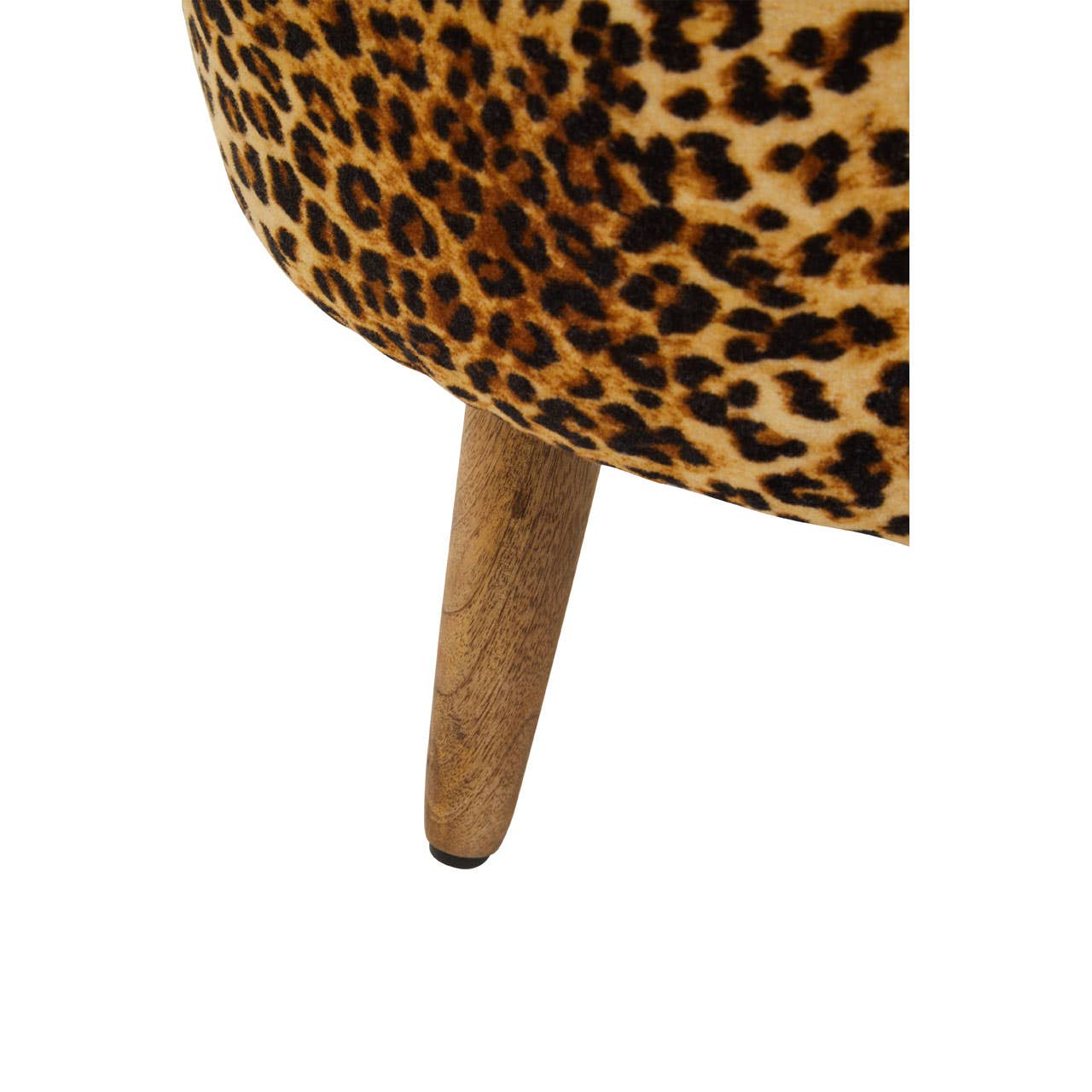 Leopard print stool image 4 Leopard print stool image 4
