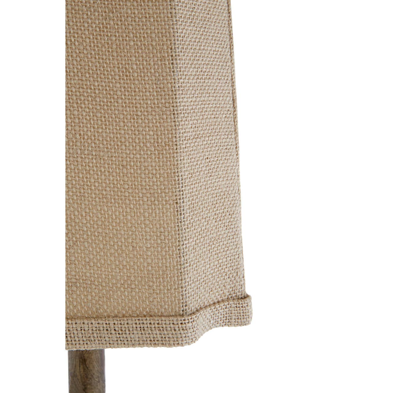 Table lamp with hessian lamp shade image 2 Table lamp with hessian lamp shade image 2