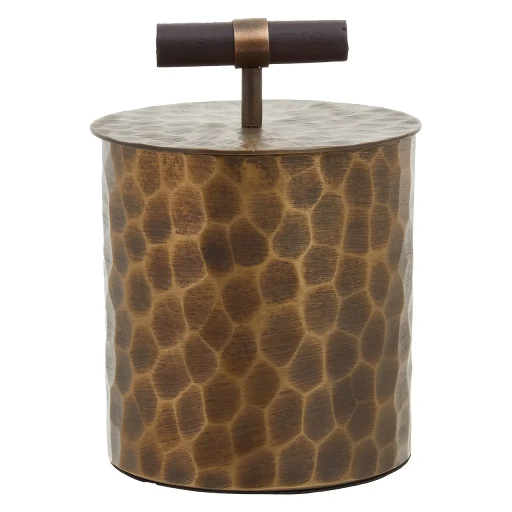 Akola Large Trinket Box Brown