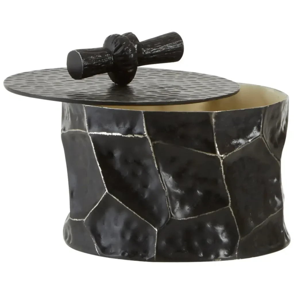 Akola Small Trinket Box Black