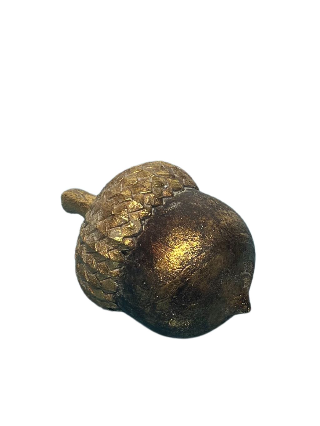Antique Gold Acorn