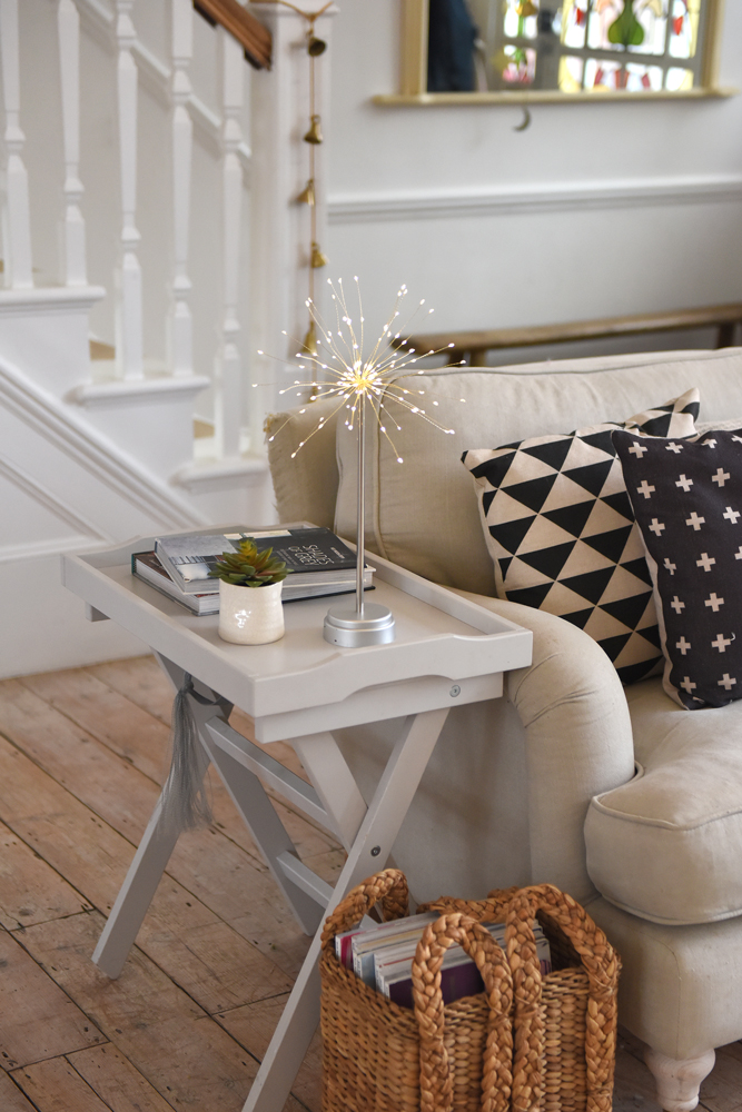 mini Table Starburst Silver