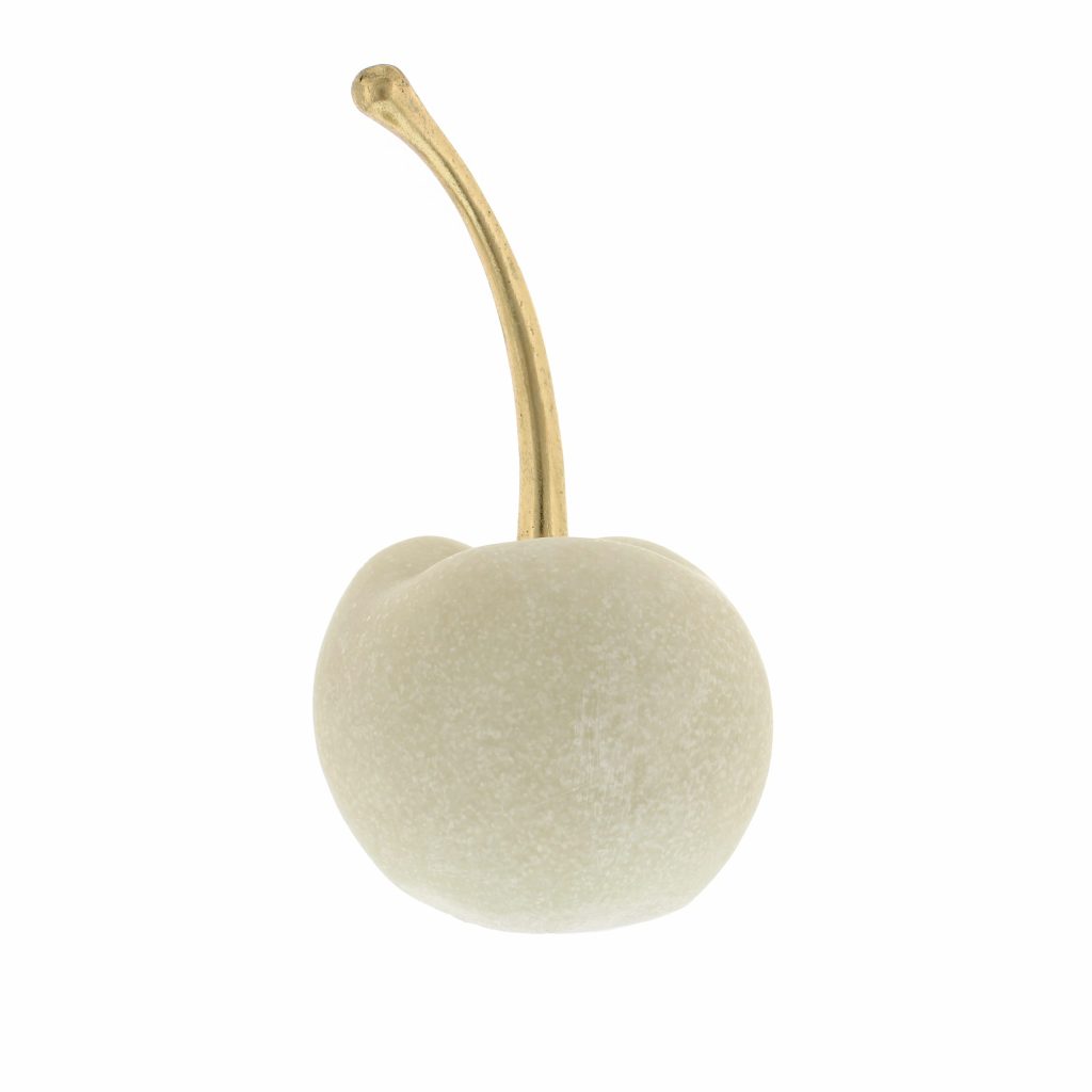 White Cherry With Gold Stem