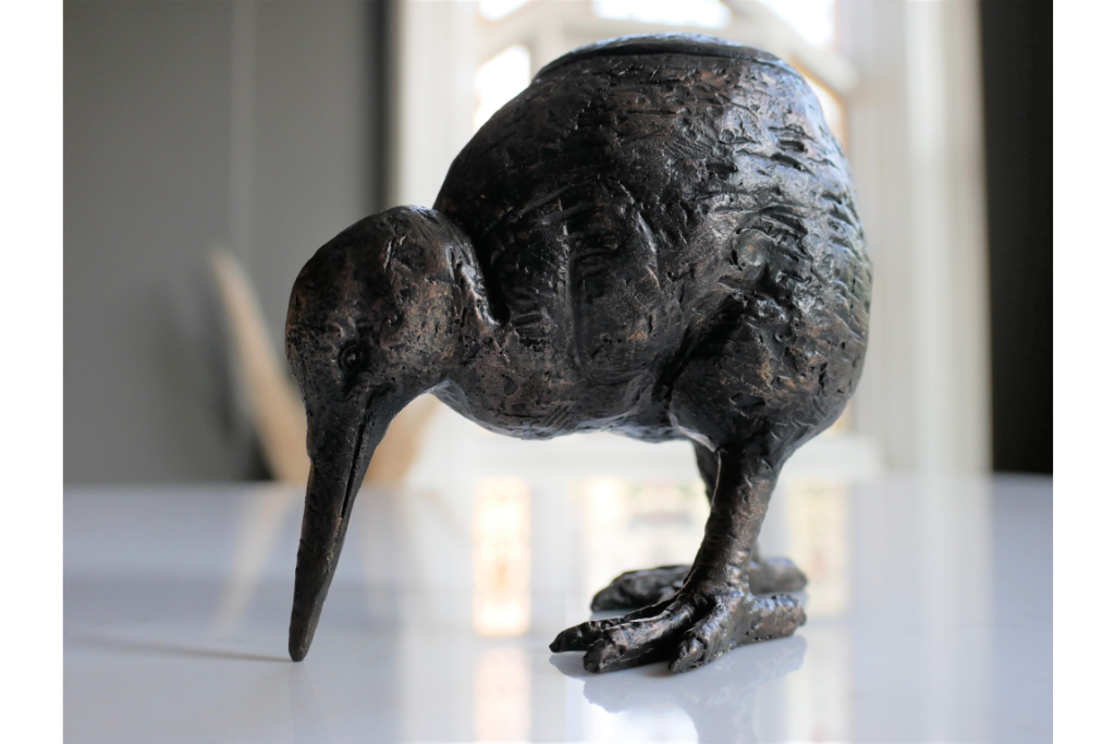 Handcrafted Bronze Effect Kiwi Bird